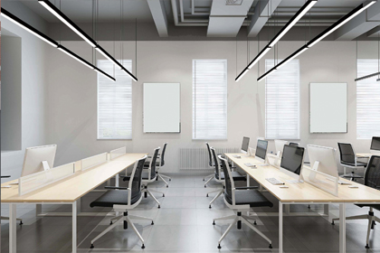 Éclairage LED POUR BUREAUX